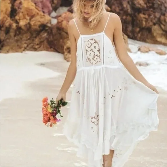 Spell Island Bonita Midi strappy Dress looks new XS - Picture 4 of 16